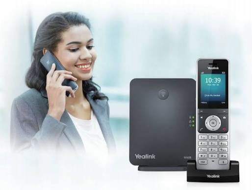 Yealink cordless DECT phone and base station