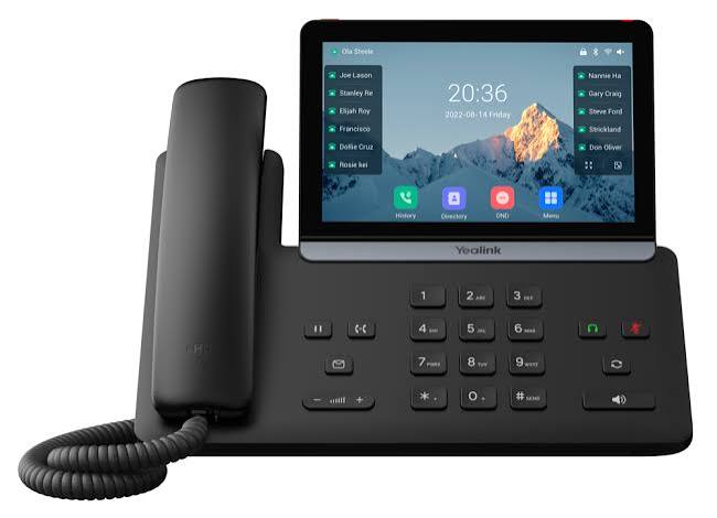 Yealink colour touchscreen IP desk phone