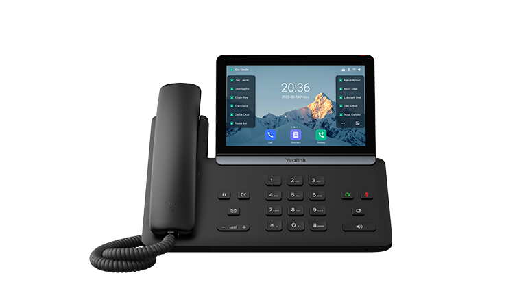 Yealink SIP-T88 desk phone, transparent product cutout